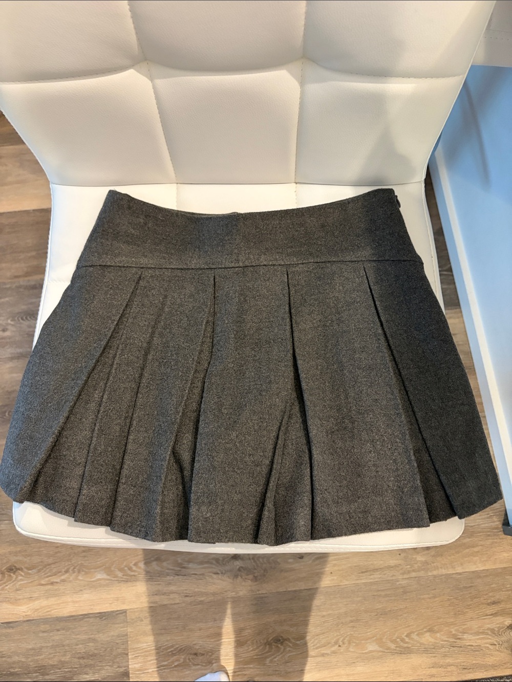 Pleated Gray Zara Kids Skort